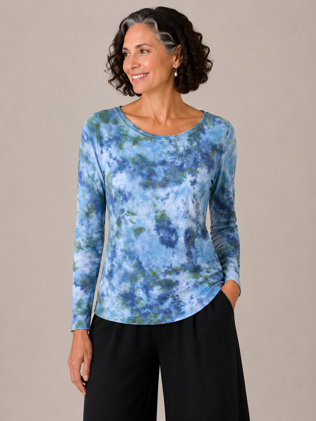 Jessie Top in Seafoam Green