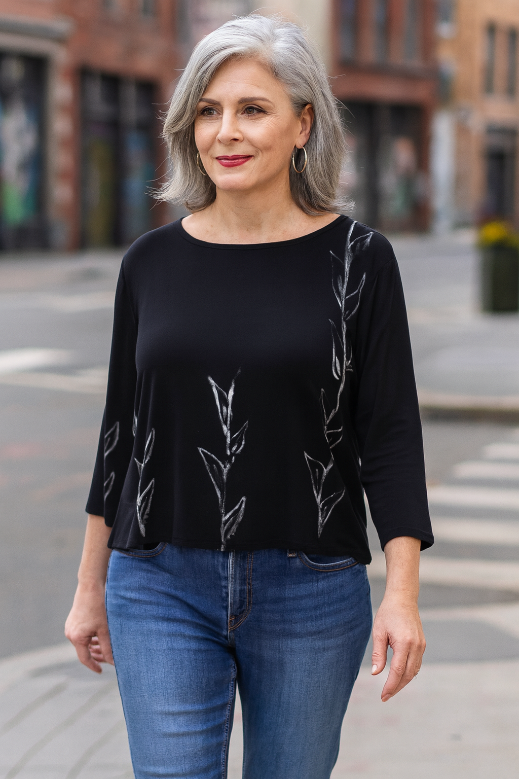Betsy Top in Blooming