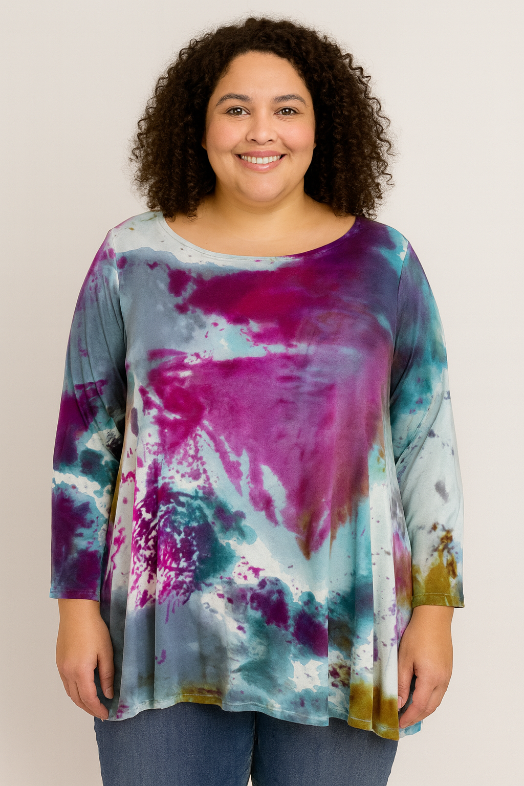 AUDREY TUNIC in CHROMATIC CHAOS
