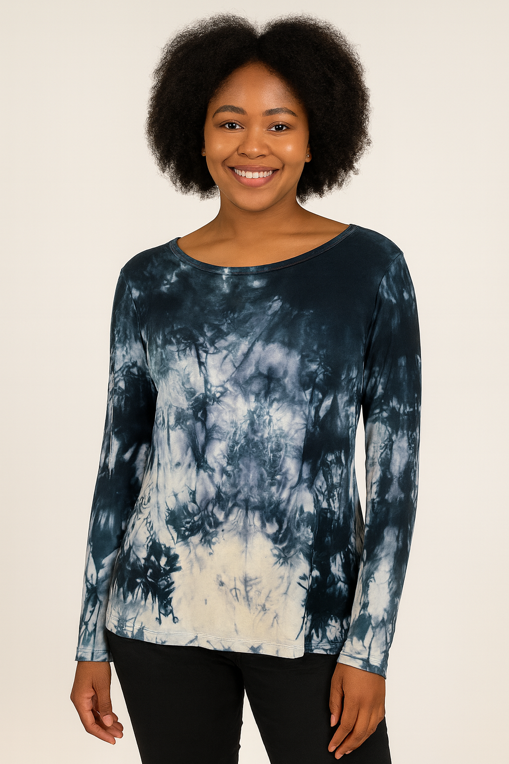 Jessie Top in Demin Tangle