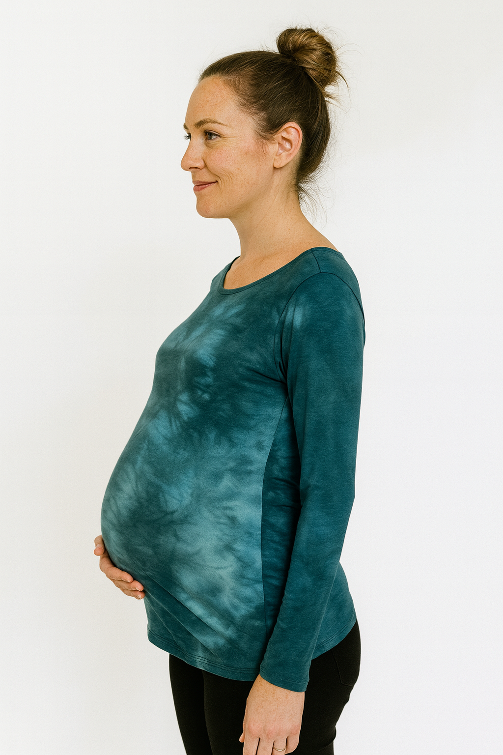 Jessie Top in Ocean Variegated