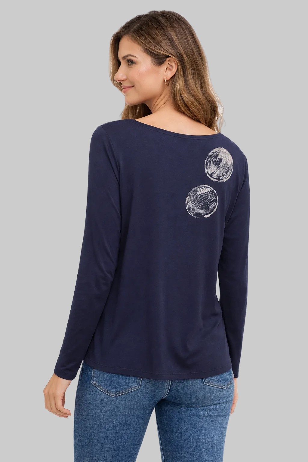 Jessie Top in Ink Moons
