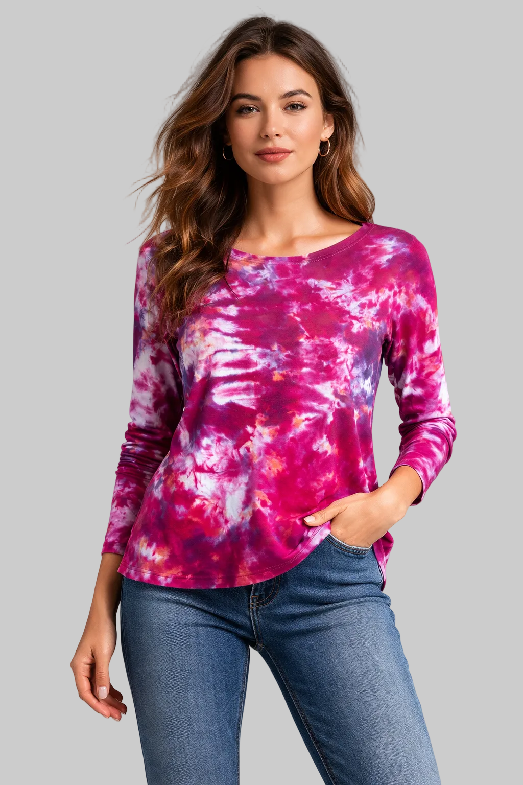 Jessie Top in Raspberry Crush
