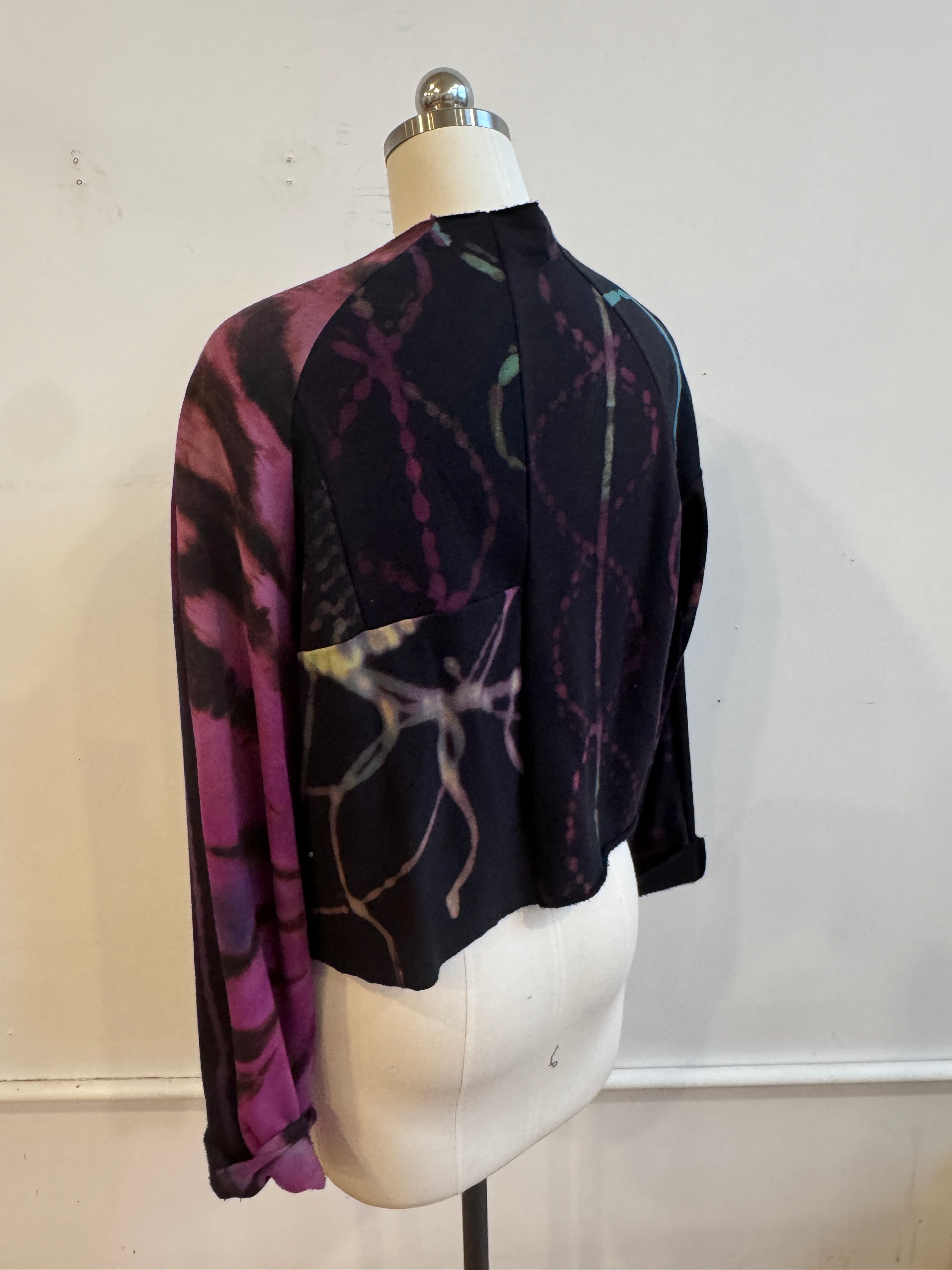 Valeria Jacket in Multi Patchwork