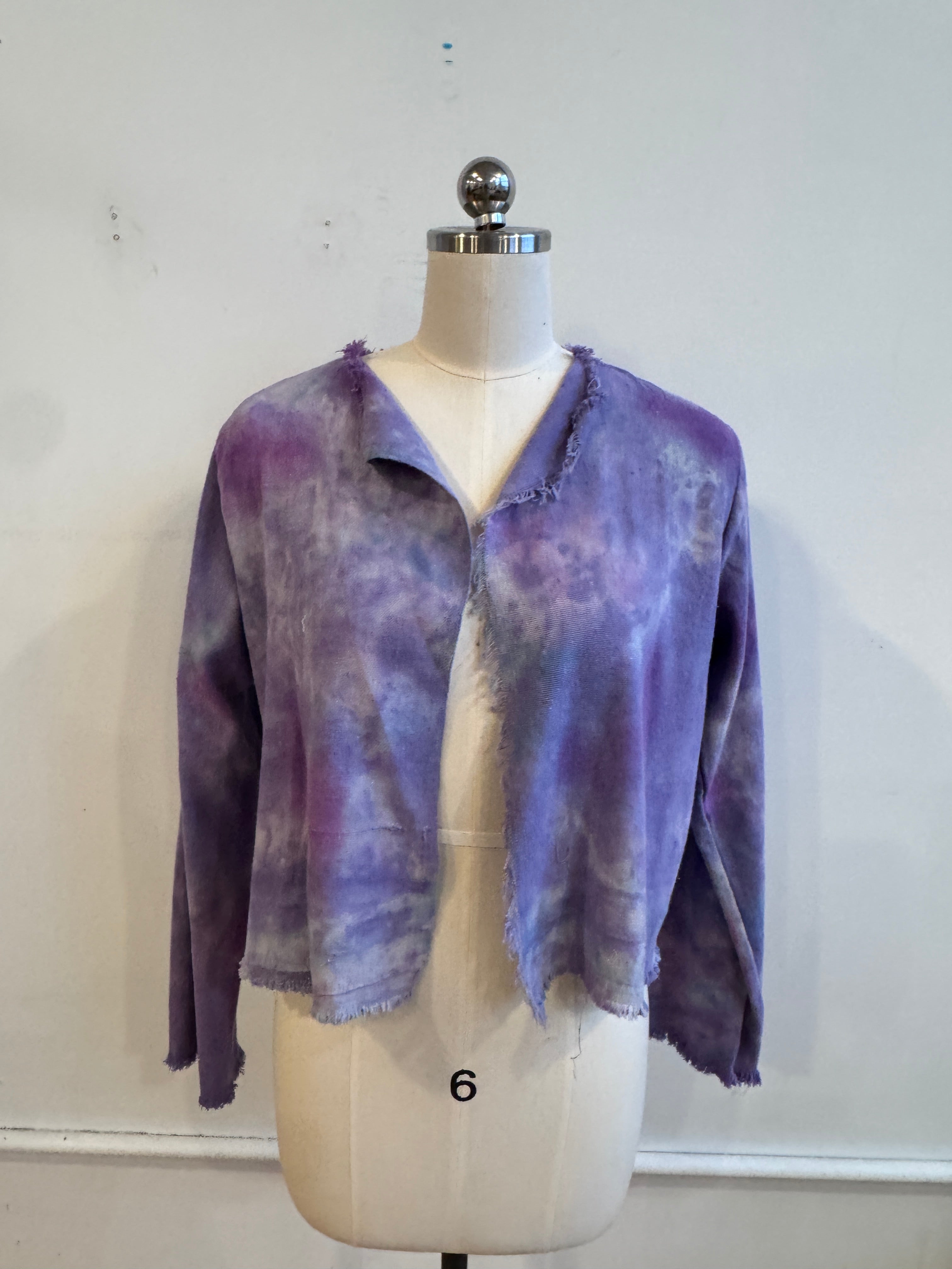 Valeria Jacket in Canvas Pink/Lavendar