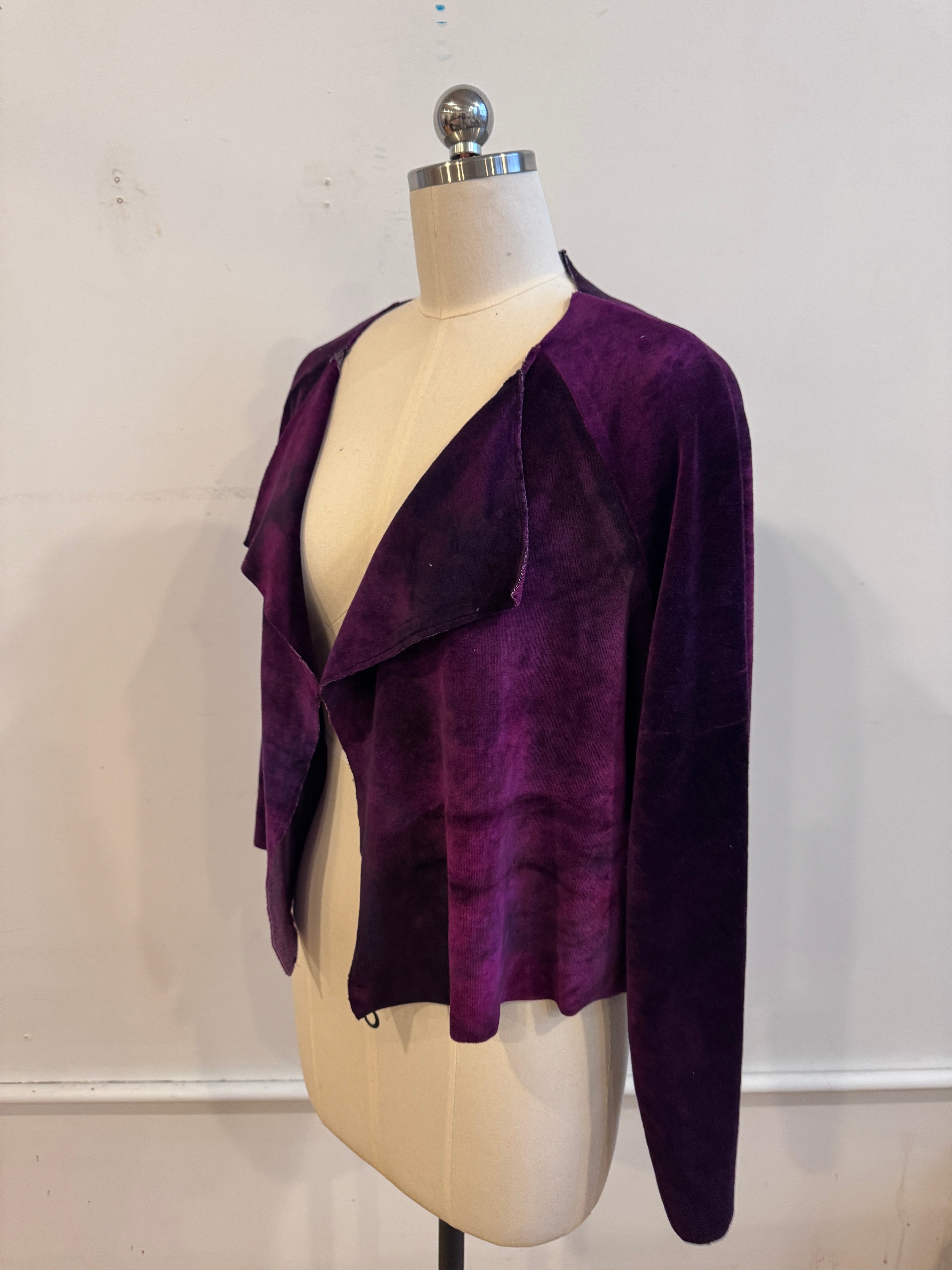 Valeria Jacket in Bamboo Velour