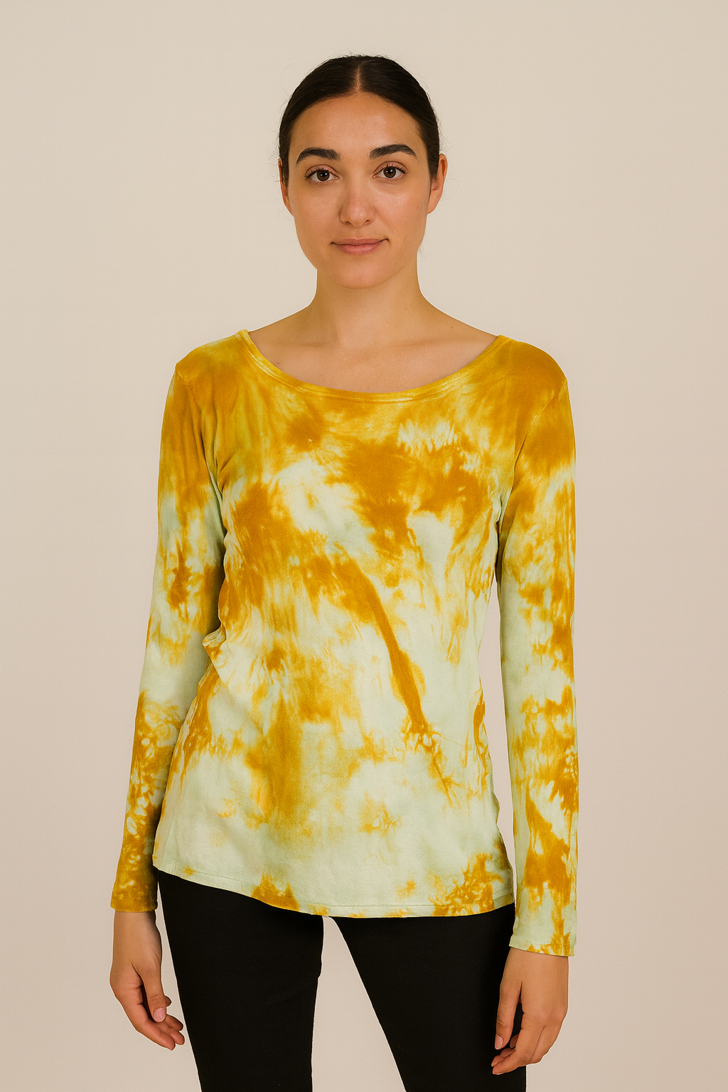 Jessie Top in Goldenrod Tangle