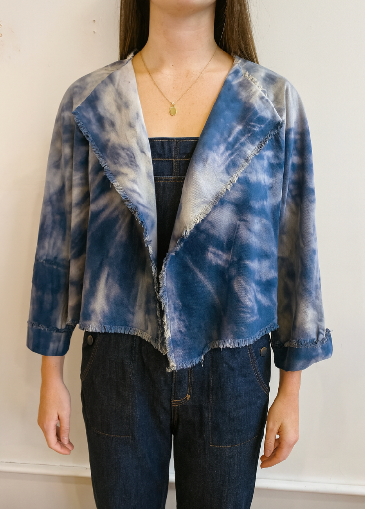 Valeria Jacket in RETRO TIE DYE