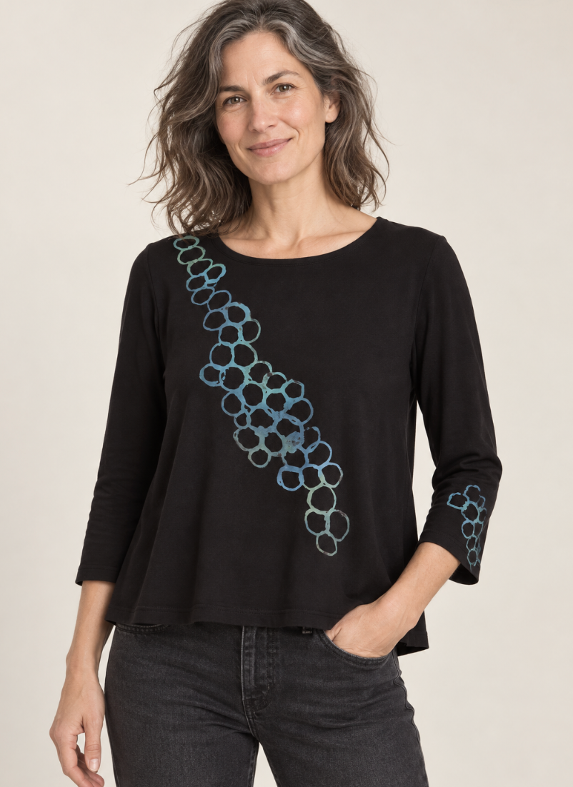 Betsy Top in Sea Foam