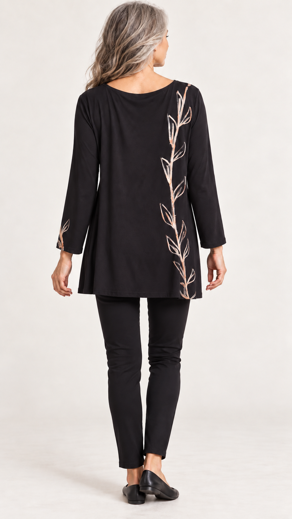 Audrey Tunic in Sea Ivy
