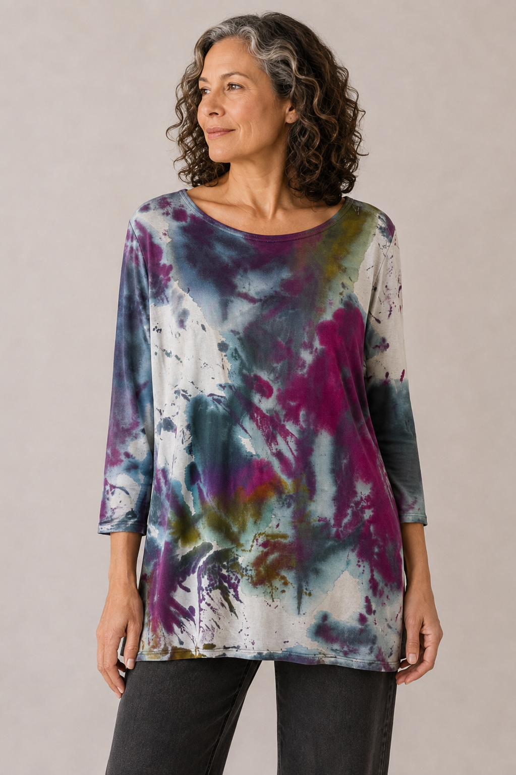 Audrey Tunic in Chromatic Chaos