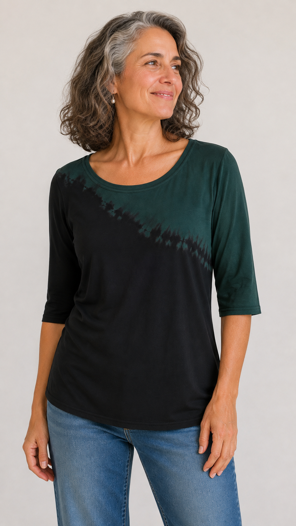 Emma Top in Emerald Drift