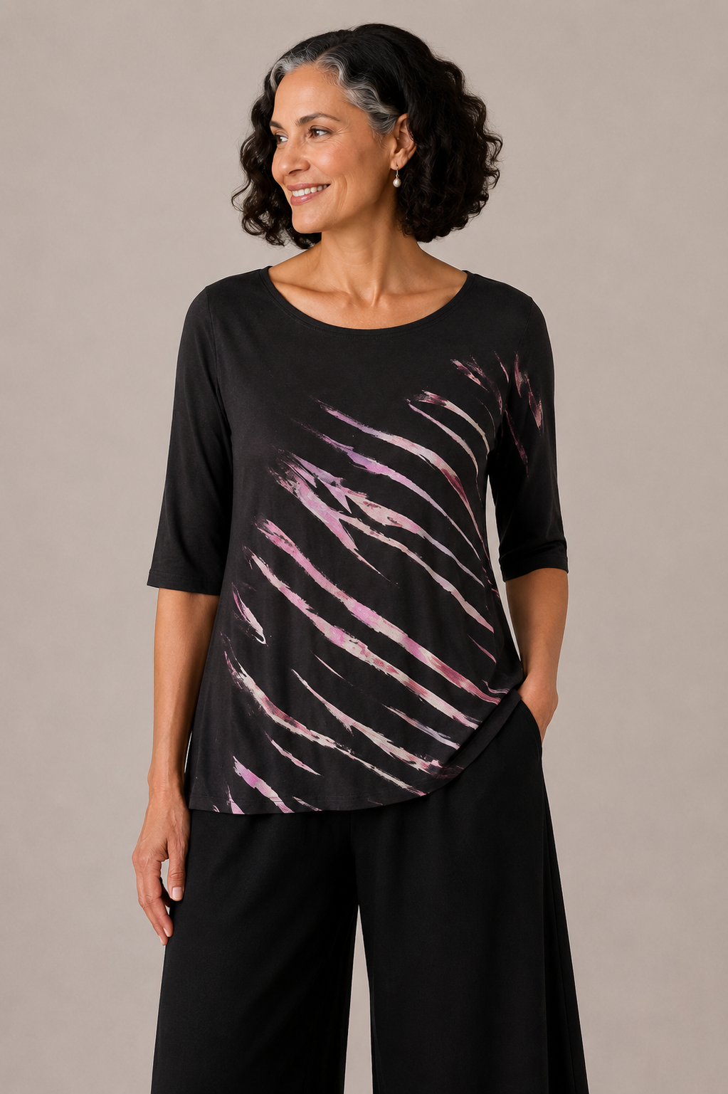Emma Top in Arashi Bright Tiger