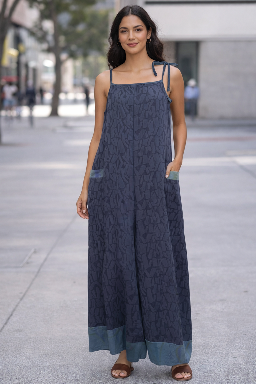 Cindy Jumper  in Pebble Path Blue