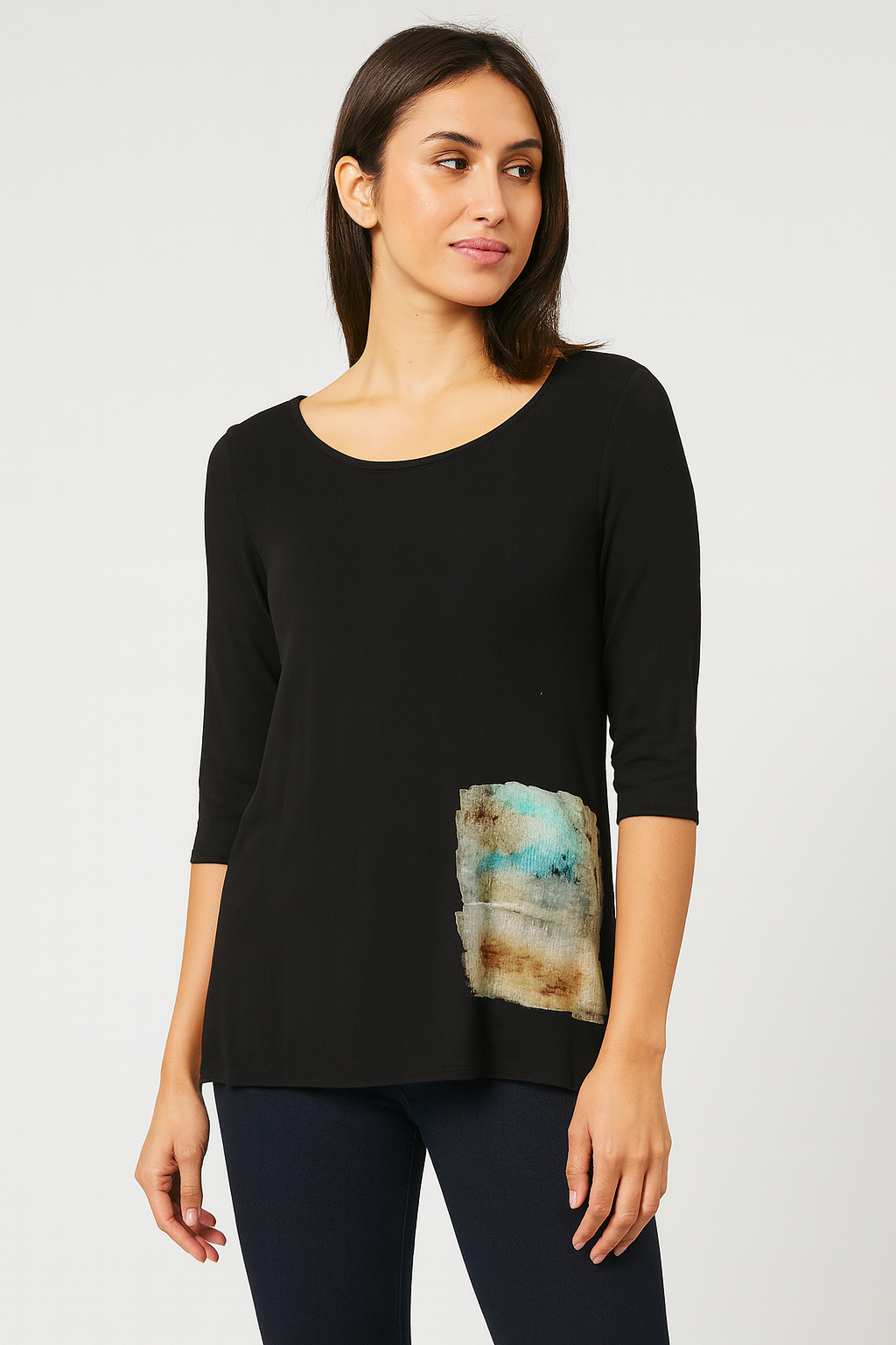 Emma Top in Rothko Remix Block