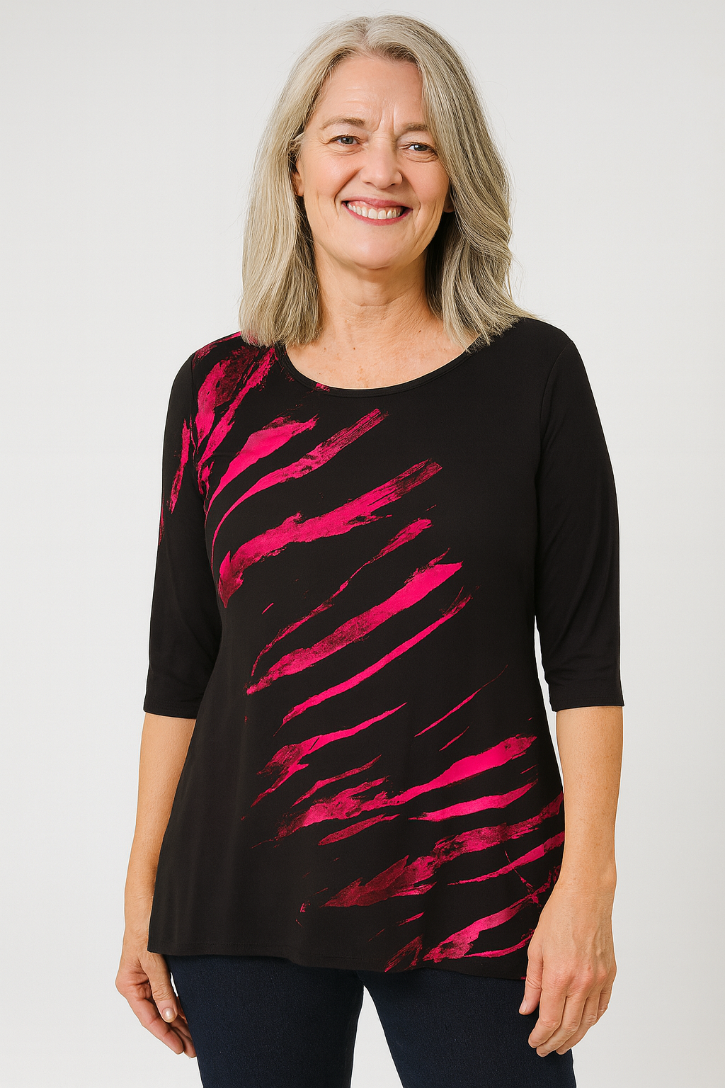 Emma Top in Arashi Bright Tiger