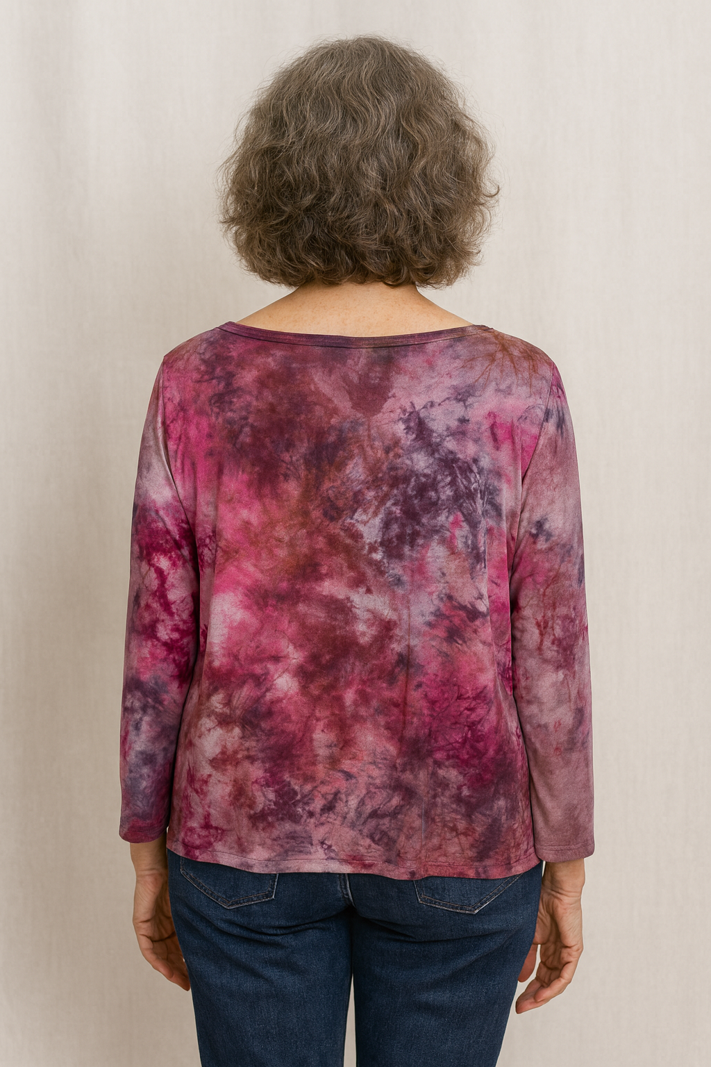 Betsy Top in Berry Smash