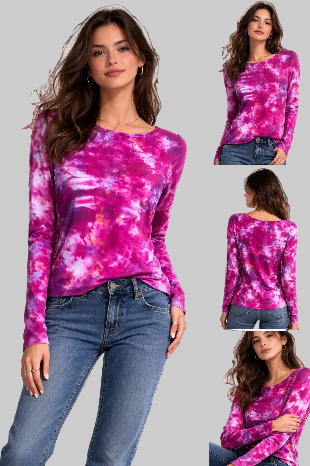 Jessie Top in Raspberry Crush