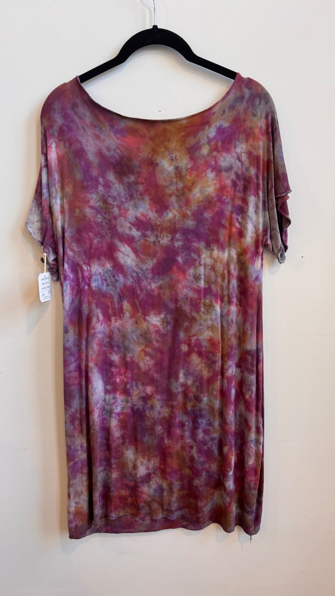 Dolly Top in Loose Pink Camoflauge Dress