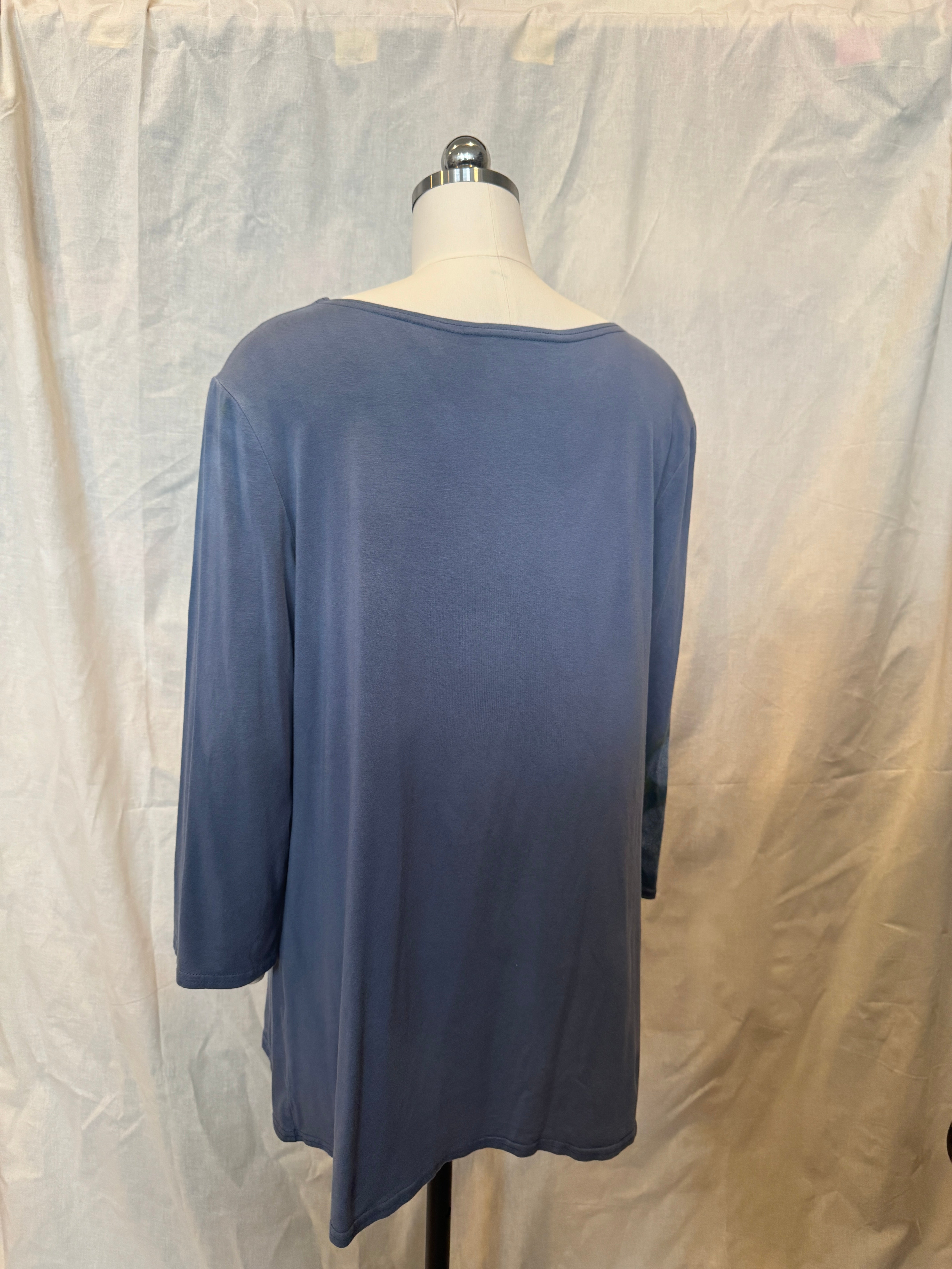 AUDREY TUNIC in MIST FLOATING BUBBLES