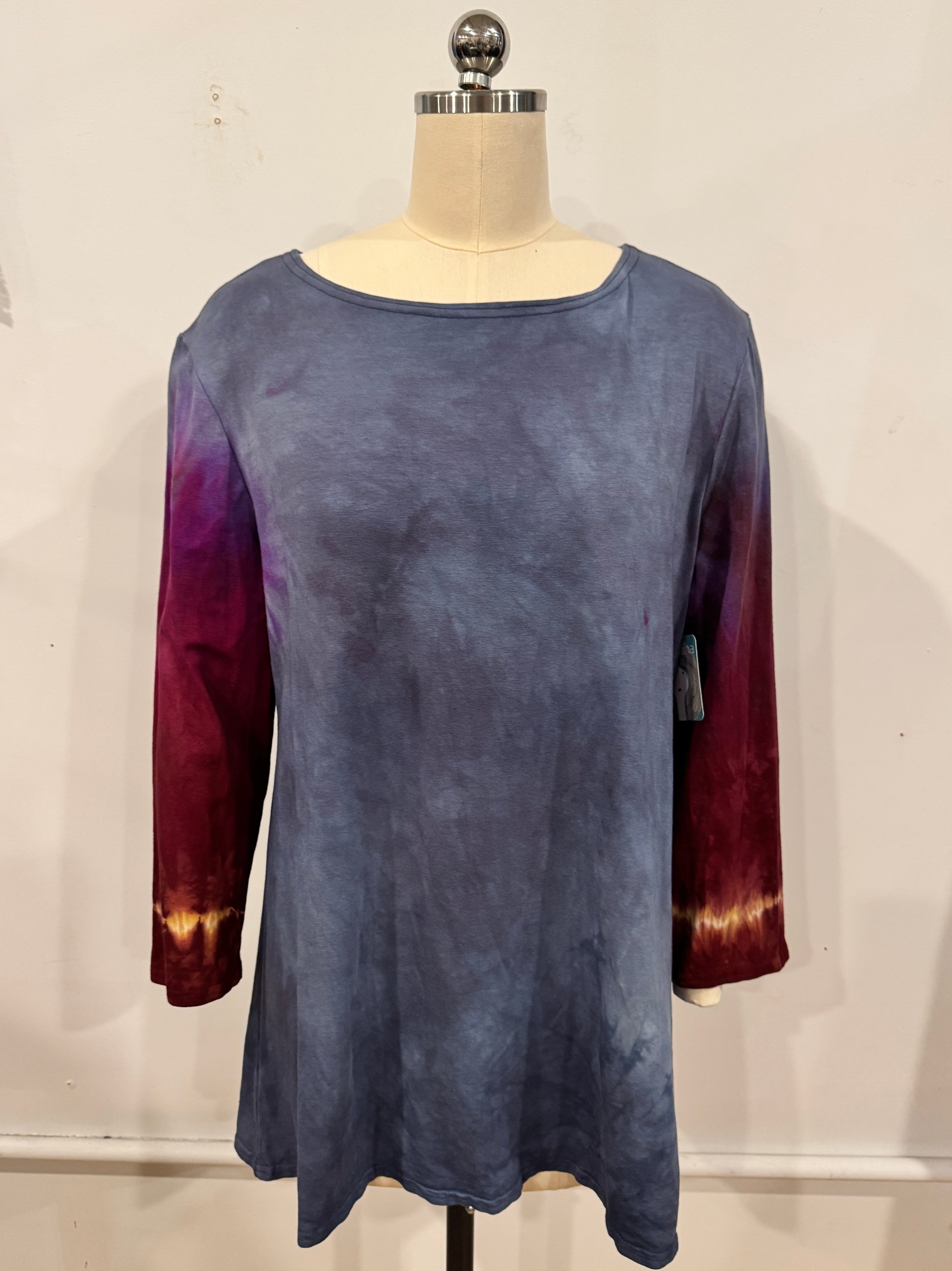 AUDREY TUNIC in Pale Eggplant Tamale