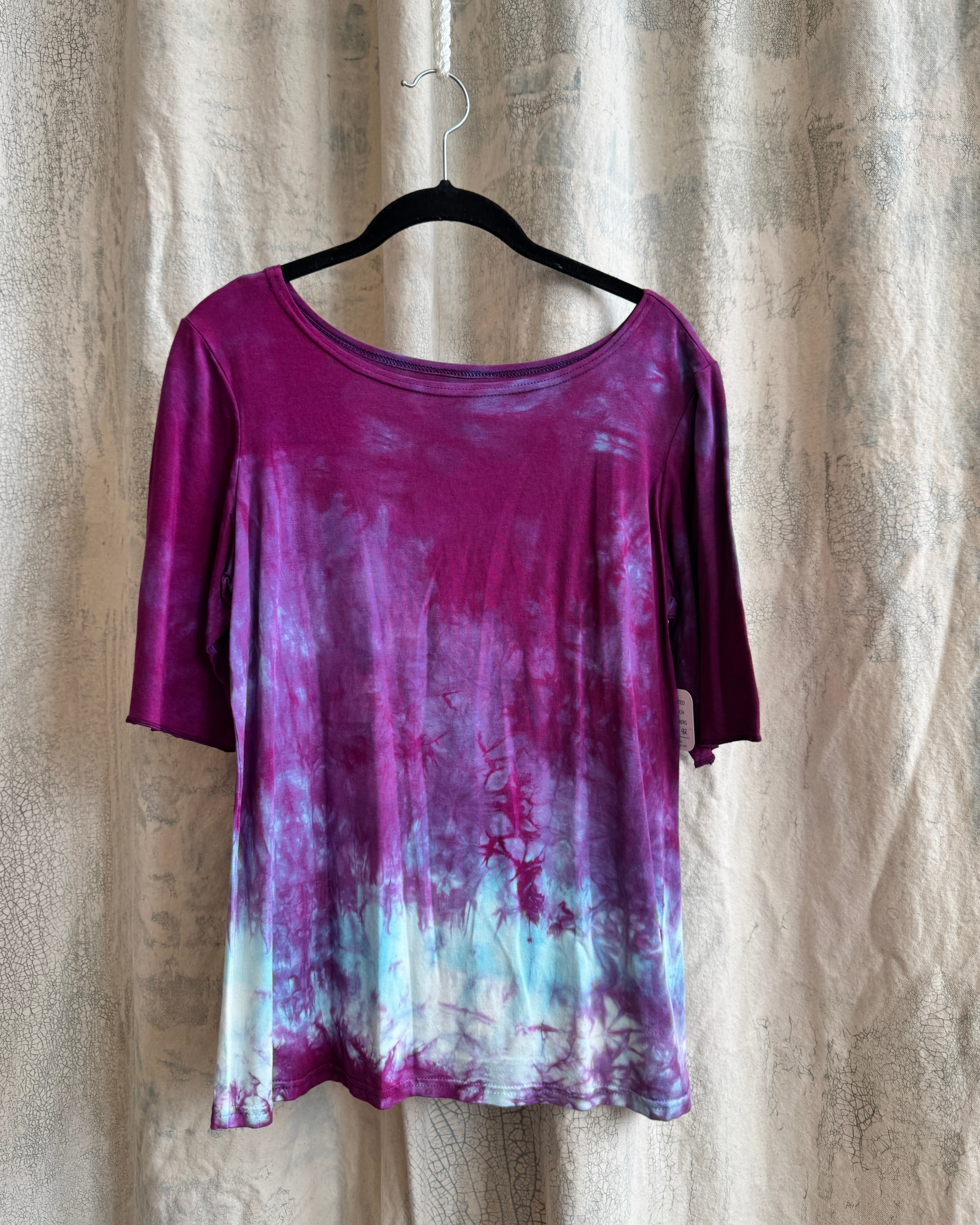 Emma Top in Magenta Tangle