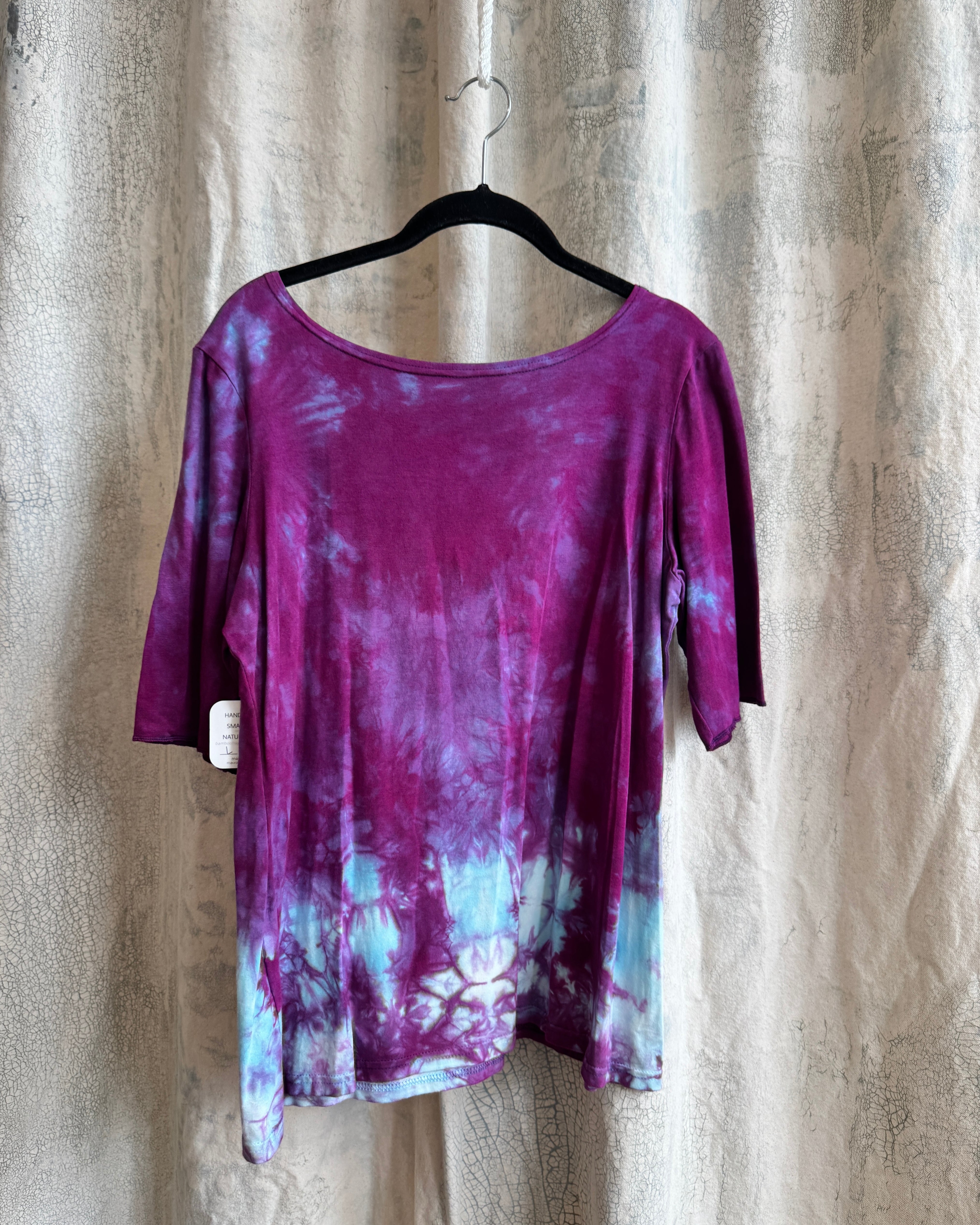 Emma Top in Magenta Tangle
