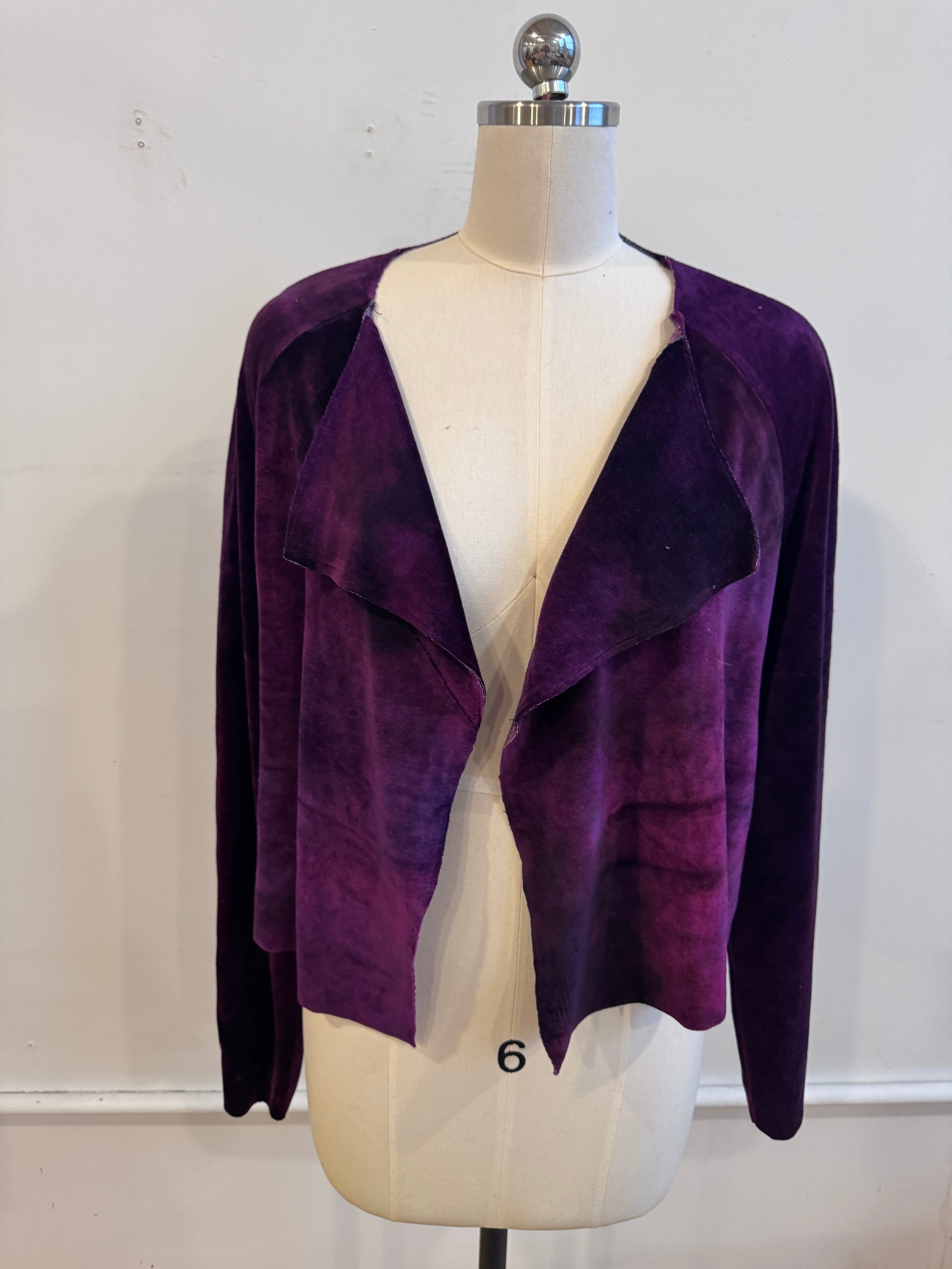 Valeria Jacket in Bamboo Velour