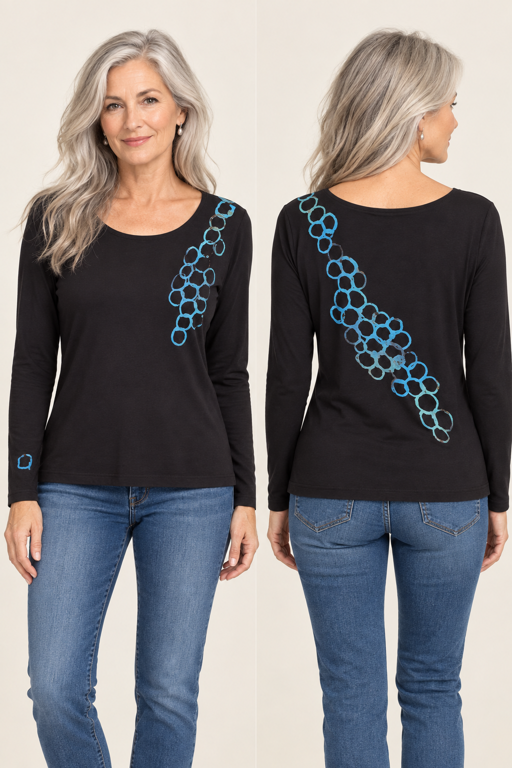 Jessie Top in Sea Foam